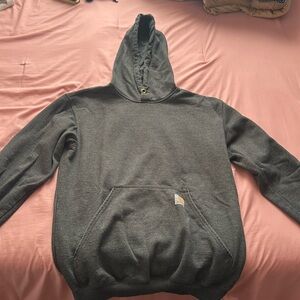 grey carhartt sweather
size small unisex